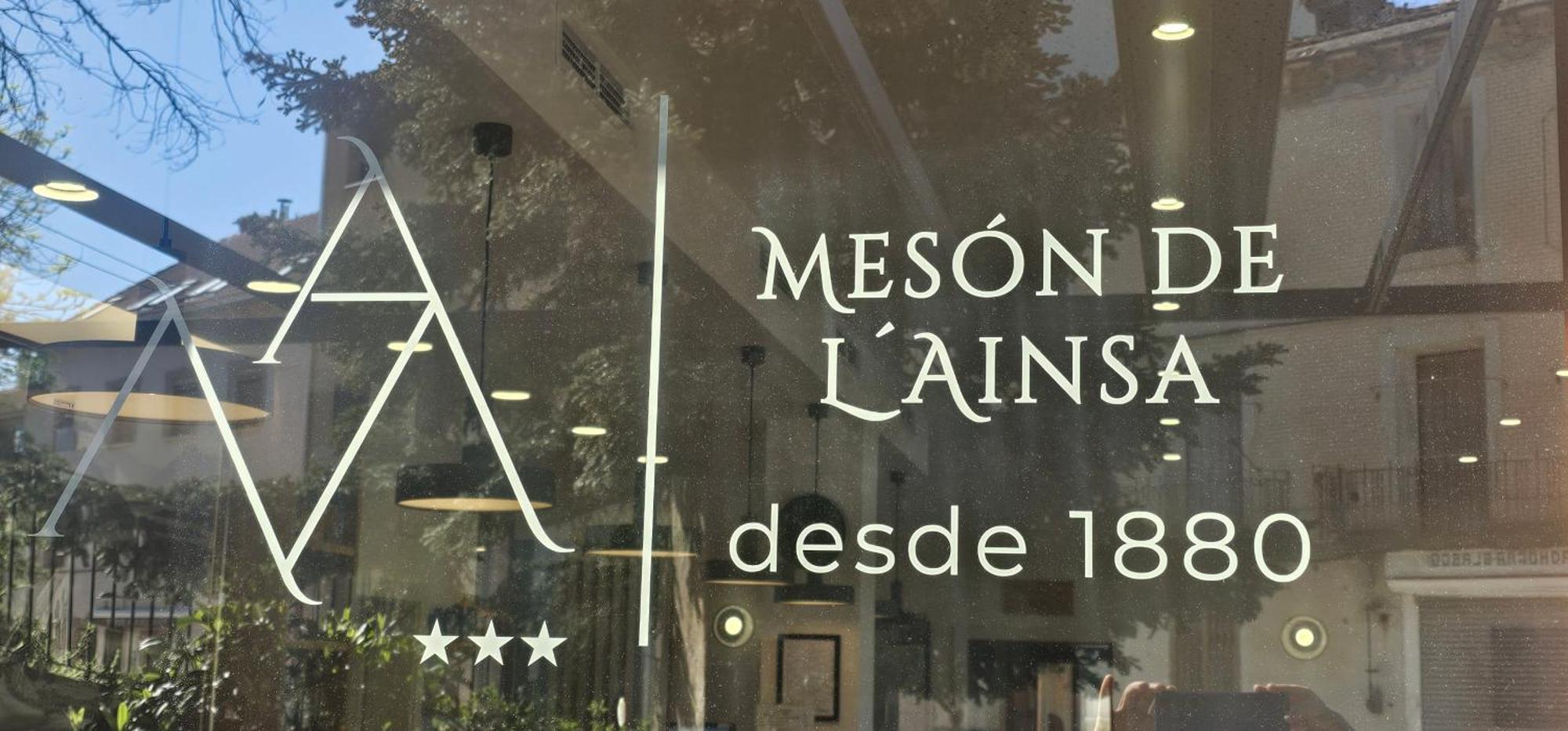 Hotel Meson De L'Aínsa Eksteriør billede